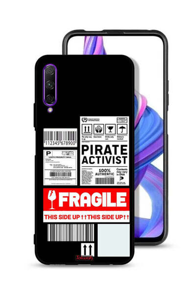 Tolwak Honor 9X Pro Protective Case Cover Private Activist Fragile Sticker