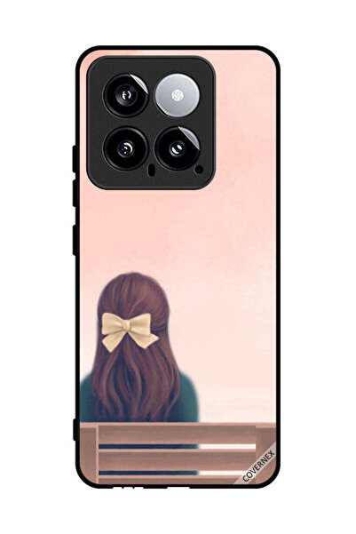 Covernex Protective Case Cover For Xiaomi 14 Alone Cute Girl