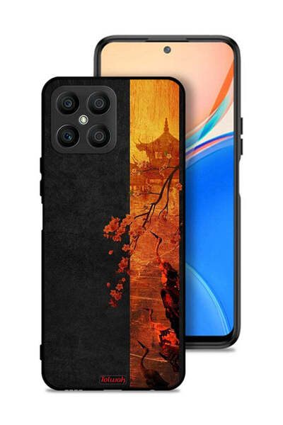 Tolwak Honor X8 4G Protective Case Cover Autumn Colors Art