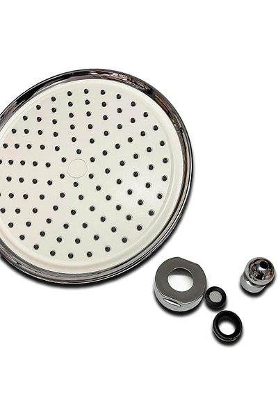 Mena Rise Şirinshop High Quality Shower Head (White Chrome) 1108107