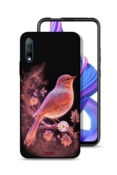 Tolwak غطاء حماية لهاتف Honor 9X (الصين) بتصميم طائر لطيف