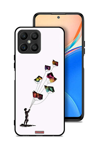 Tolwak غطاء حماية لهاتف Honor X8 4G بتصميم طائرات ورقية