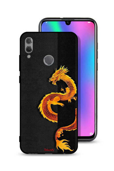 Tolwak غطاء حماية لهاتف Honor 10 Lite برسومات التنين