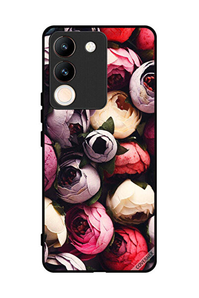 Covernex Protective Case Cover For vivo V29e Dark Cone Roses