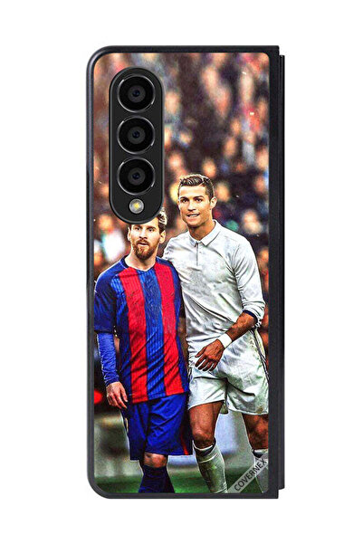 Covernex غطاء حماية لهاتف سامسونج جالاكسي زد فولد 4 ميسي ورونالدو