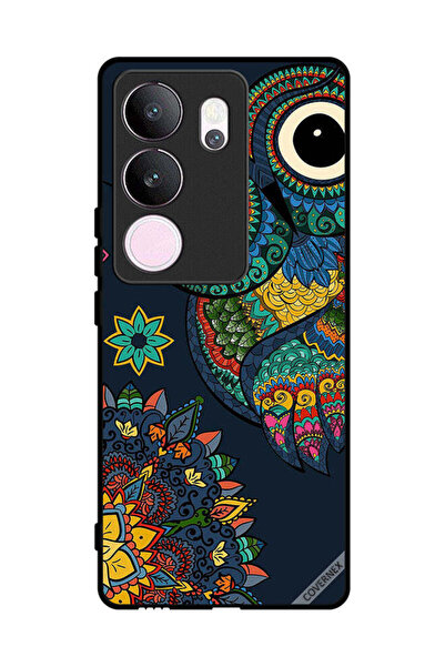 Covernex غطاء حماية لهاتف فيفو V29 برو - بومة زهرية