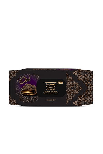 Deep Fresh Servetele umede Deep Fresh Oriental Oud 100 buc