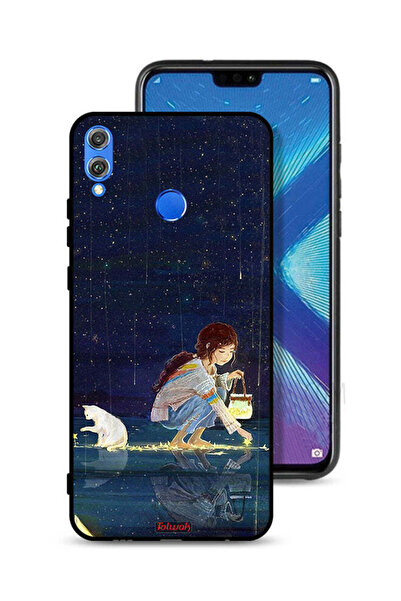 Tolwak غطاء حماية لهاتف Honor 8X برسومات نجوم فنية