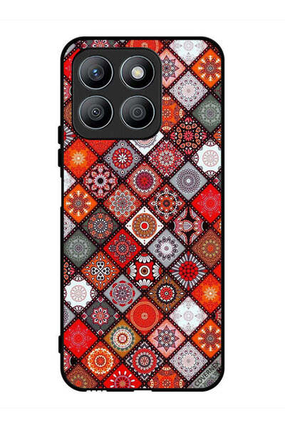 Covernex غطاء حماية لهاتف Honor X8b بتصميم ماندالا