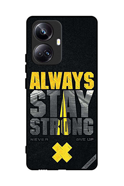 Covernex غطاء حماية لهاتف Realme 10 Pro Plus كن قويًا دائمًا ولا تستسلم أبدًا