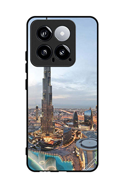 Covernex غطاء حماية لهاتف شاومي 14 بإطلالة جميلة على وسط مدينة دبي