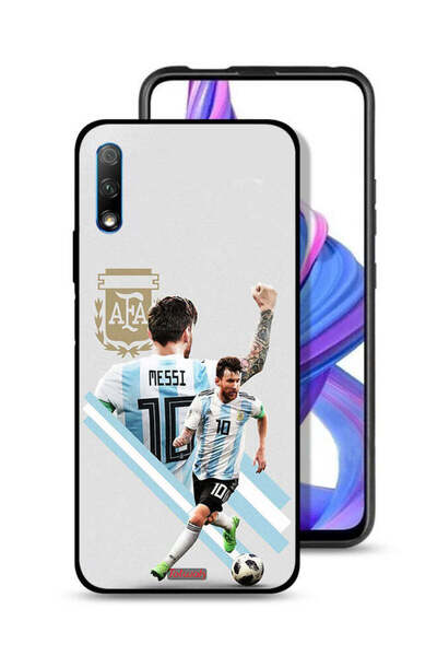 Tolwak غطاء حماية لهاتف Honor 9X (الصين) برسومات ليو ميسي