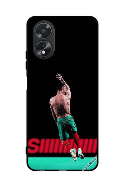 Covernex غطاء حماية لهاتف Oppo A38 رونالدو في الهواء