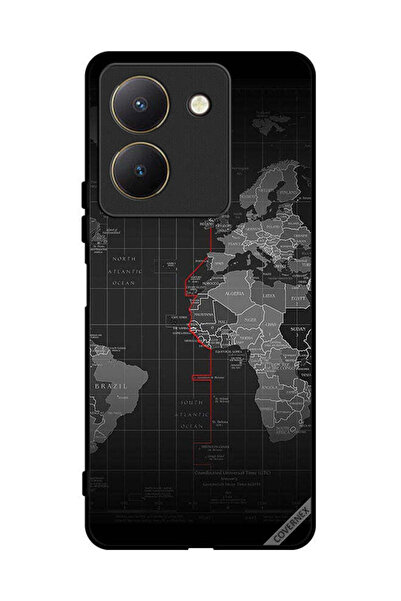 Covernex Protective Case Cover For vivo Y27s World Map