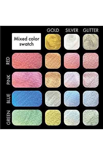 Mena Rise Şirinshop Zig Ink Drop of Shimmer 20g Ecf063-020 Red 1108107