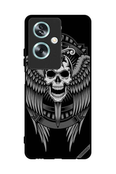 Covernex غطاء حماية لهاتف Oppo A79 - جمجمة وأجنحة نسر