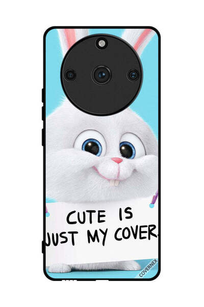 Covernex غطاء حماية لهاتف Realme 11 Pro Plus، أرنب لطيف هو مجرد غطاء لي