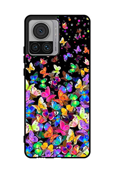 Covernex غطاء حماية لهاتف موتورولا إيدج 30 ألترا سمول فراشات