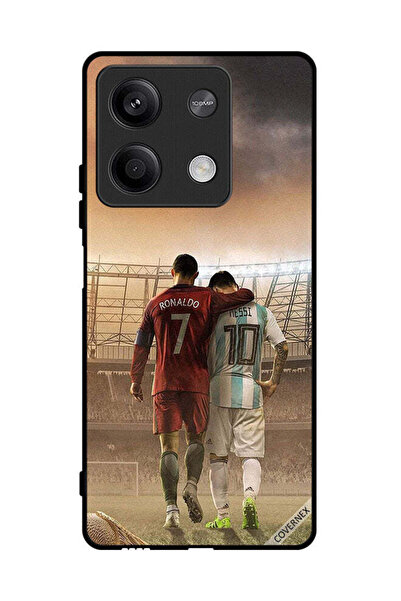 Covernex غطاء حماية لهاتف شاومي ريدمي نوت 13 ميسي وكريستيانو رونالدو CR7