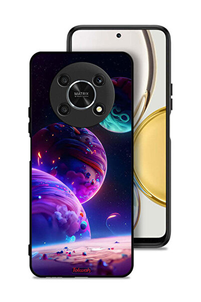 Tolwak غطاء حماية لهاتف Honor X9 5G بنمط كوكبي