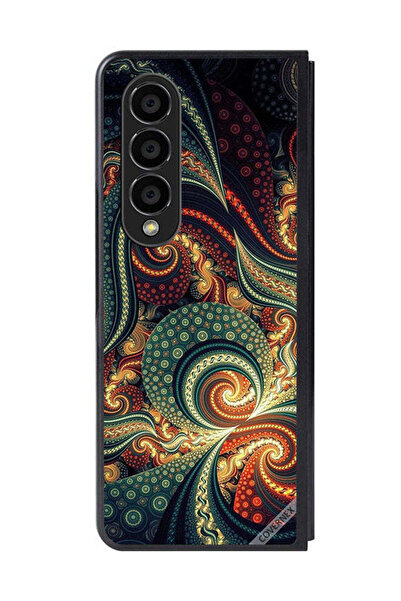 Covernex غطاء حماية لهاتف سامسونج جالاكسي زد فولد 4 بنمط ماندالا العتيق