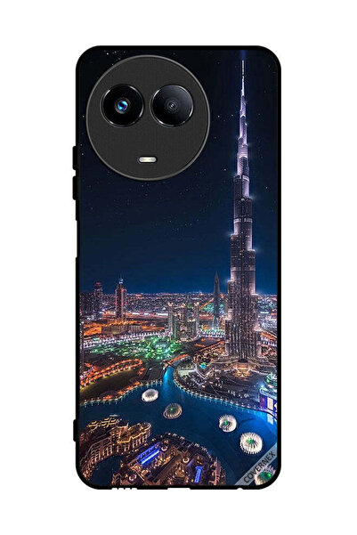 Covernex غطاء حماية لهاتف Realme 11 5G منظر ليلي لوسط المدينة