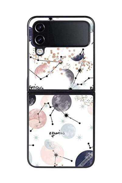 Covernex غطاء حماية لهاتف سامسونج جالاكسي زد فليب 4 - رسمة الكواكب