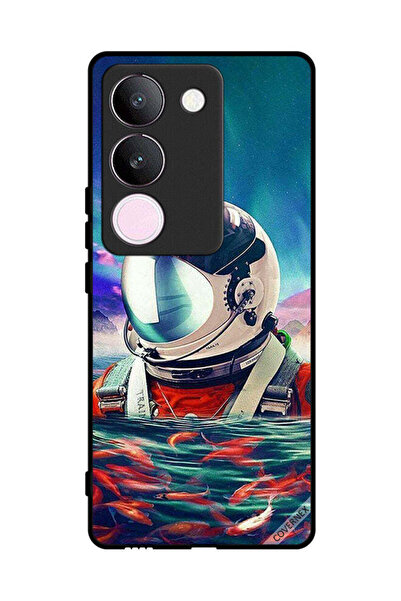 Covernex غطاء حماية لهاتف فيفو V29 رائد فضاء بألوان أسماك البحر