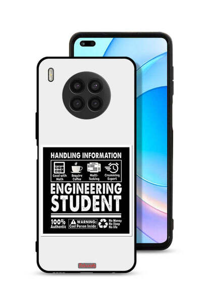 Tolwak غطاء حماية لهاتف هواوي نوفا 8i، ملصق طالب هندسة