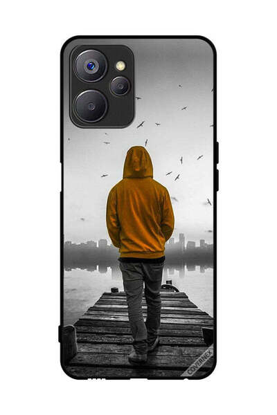 Covernex غطاء حماية لهاتف Realme 10 - فتى حزين يمشي