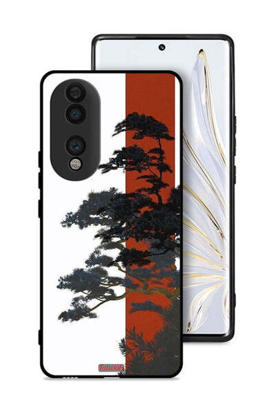 Tolwak غطاء حماية لهاتف Honor 70 بتصميم شجرة