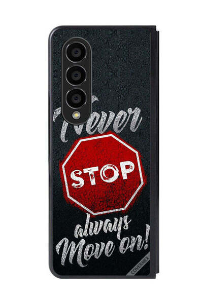 Covernex غطاء حماية لهاتف سامسونج جالاكسي زد فولد 4، لا تتوقف أبدًا، تحرك دائمًا