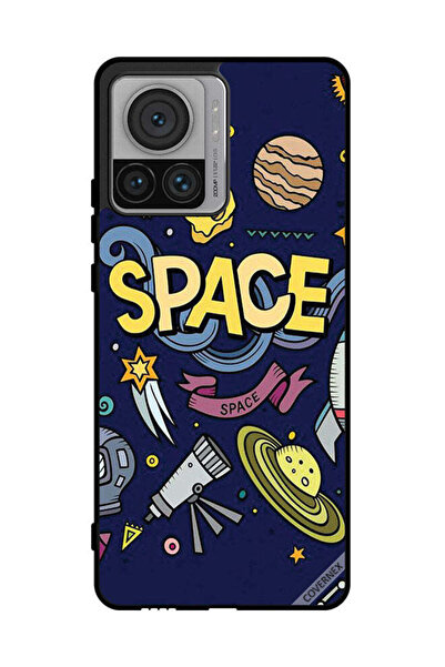 Covernex Protective Case Cover For Motorola Edge 30 Ultra Space Art
