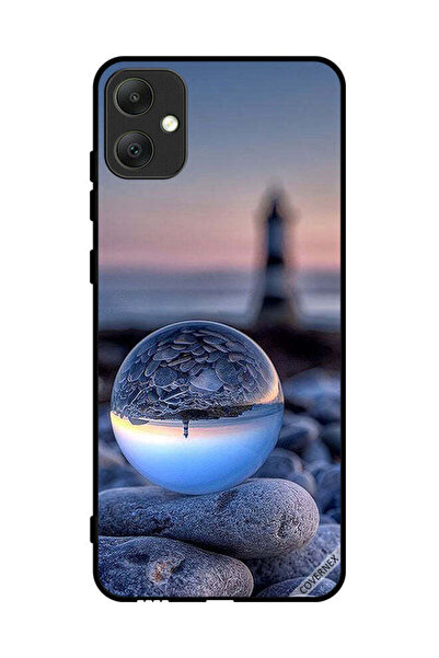 Covernex غطاء حماية لهاتف سامسونج جالاكسي A05، تصوير رائع للطبيعة في زجاج دائري
