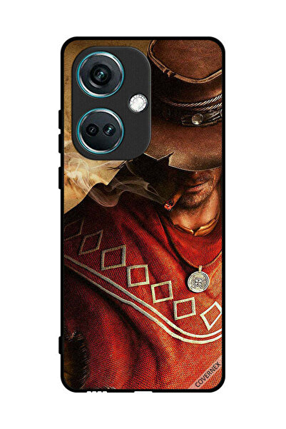 Covernex غطاء حماية لهاتف OnePlus Nord CE3 - أنيق - رجل ذو قبعة