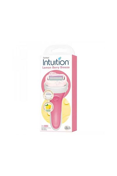 Schick Lemon & Raspberry Women's Razor 4 Blades - 2 Refills