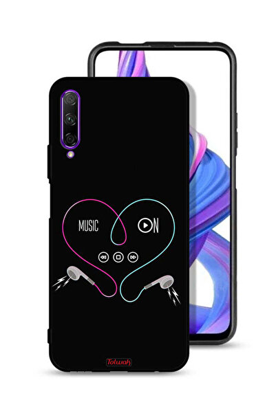Tolwak غطاء حماية لهاتف Honor 9X Pro مع موسيقى