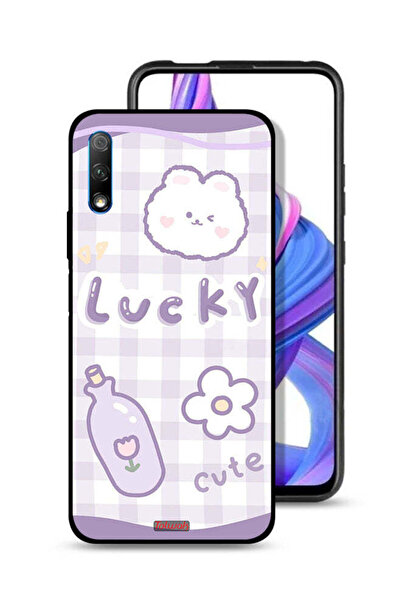 Tolwak غطاء حماية لهاتف Honor 9X (الصين) - لطيف ومحظوظ