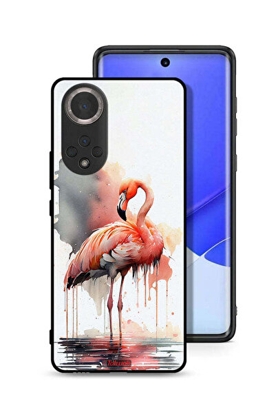 Tolwak غطاء حماية لهاتف Honor 50 برسومات ألوان مائية استوائية
