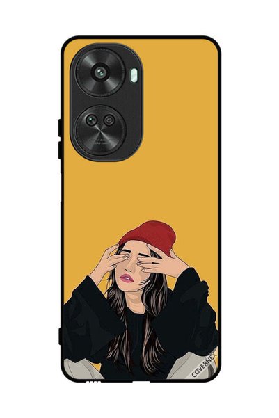 Covernex غطاء حماية لهاتف هواوي نوفا 11 إس إي - رسم فتاة حزينة