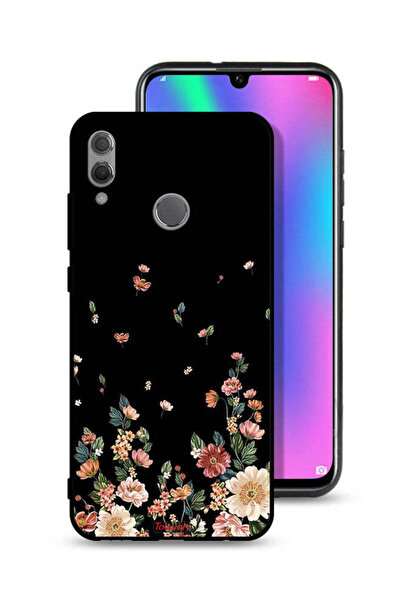Tolwak غطاء حماية لهاتف Honor 10 Lite مع زهور صغيرة في الأسفل