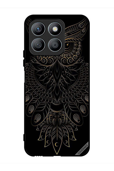 Covernex غطاء حماية لهاتف Honor X8b بتصميم بومة زهرية عصرية