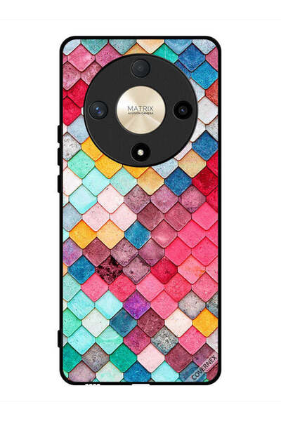 Covernex غطاء حماية لهاتف Honor X9b بنمط مربع ماسي