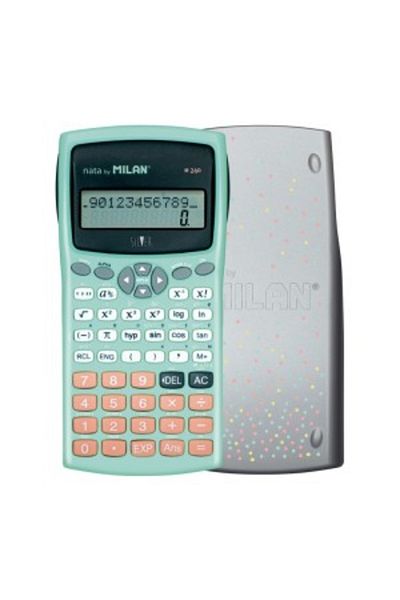 Milan Scientific Calculator 10 Digits, Silver