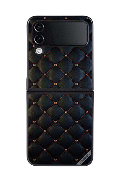 Covernex غطاء حماية لهاتف سامسونج جالاكسي زد فليب 4 بنمط مطبوع على القماش