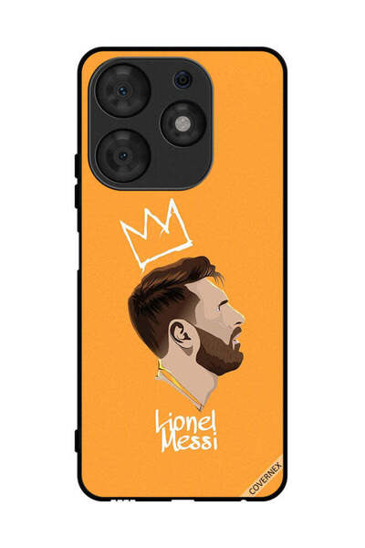 Covernex غطاء حماية لهاتف تكنو سبارك 10 برو ليو ميسي الملك