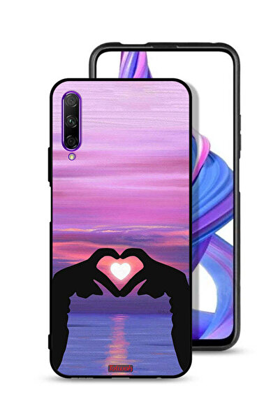 Tolwak غطاء حماية لهاتف Honor 9X Pro على شكل قلب وقمر