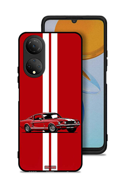 Tolwak غطاء حماية Honor X7 بتصميم سيارة كلاسيكية تجريدية