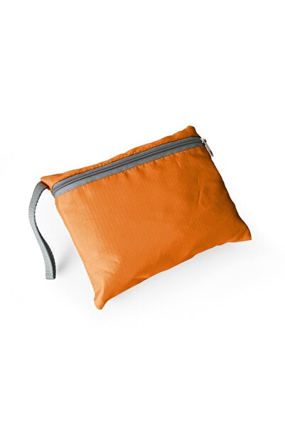 dalimag Foldable Waterproof Backpack with Front Pocket and Zipper, 8L, Orange