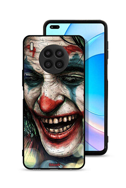 Tolwak غطاء حماية لهاتف Honor 50 Lite بتصميم وجه الجوكر الضاحك